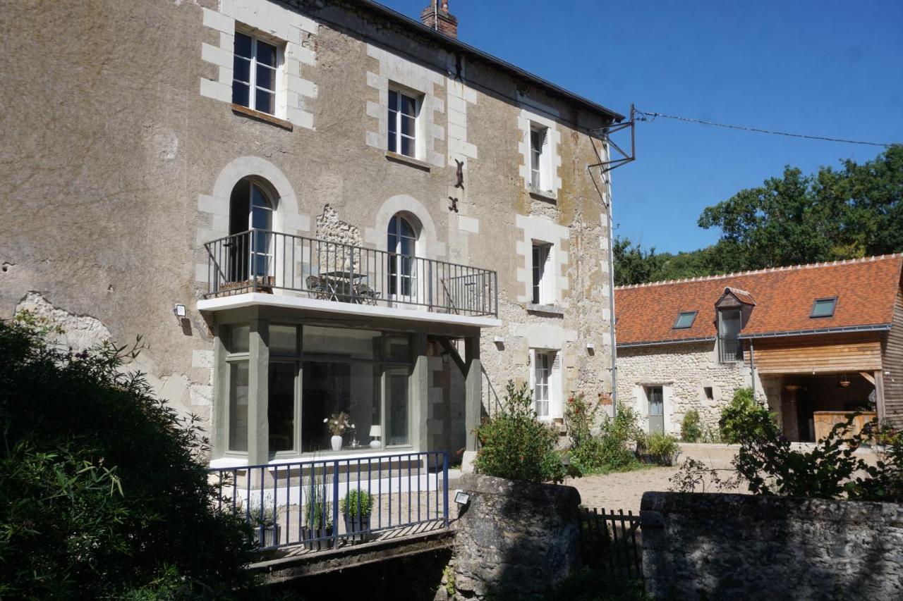Le Moulin De Moquesouris - Chambres D'Hotes Et Table D'Hote Nazelles-Negron Exterior foto